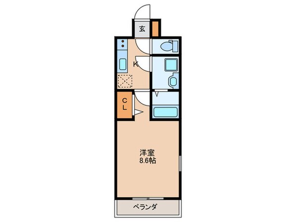 スプランデッィッド京橋EASTの物件間取画像